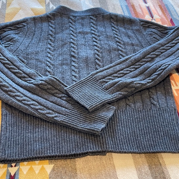 Sandro Wool cardigan with pearl buttons - Picture 8 of 14